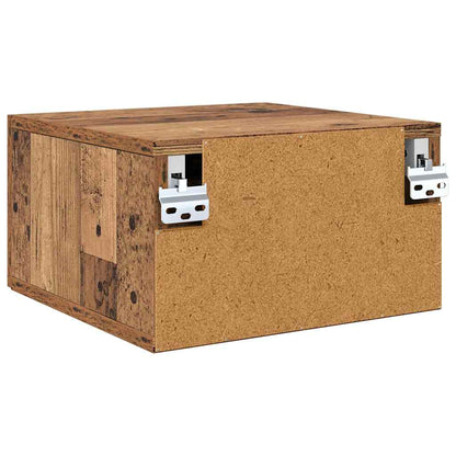 Armadio da Notte 2 pcs Legno vecchio 35 x 35 x 20 cm | homemem39