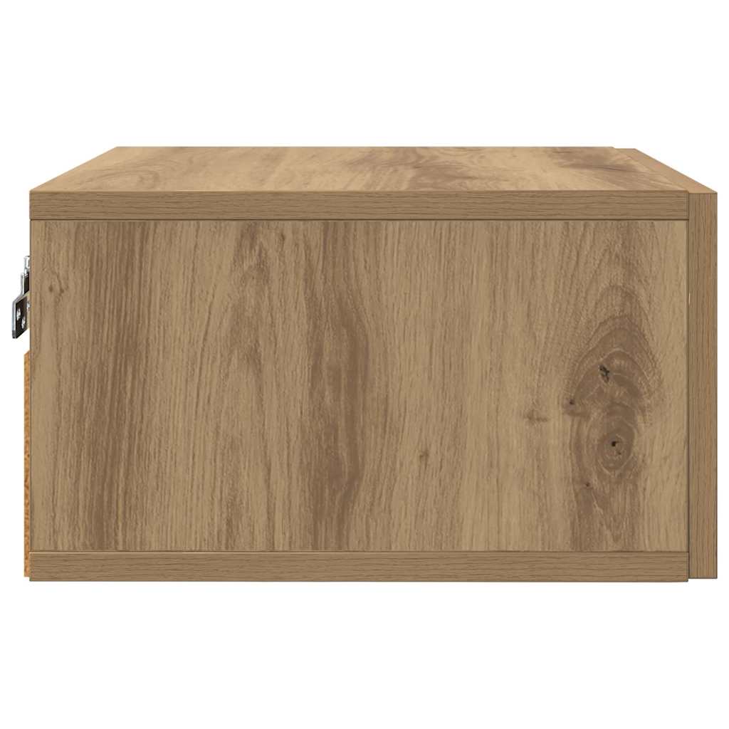 Armadio da Notte Rovere artigianale 35 x 35 x 20 cm | homemem39