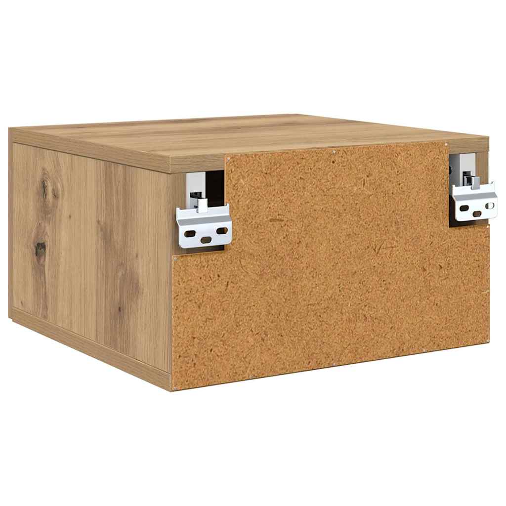 Armadio da Notte 2 pcs Rovere artigianale 35 x 35 x 20 cm | homemem39