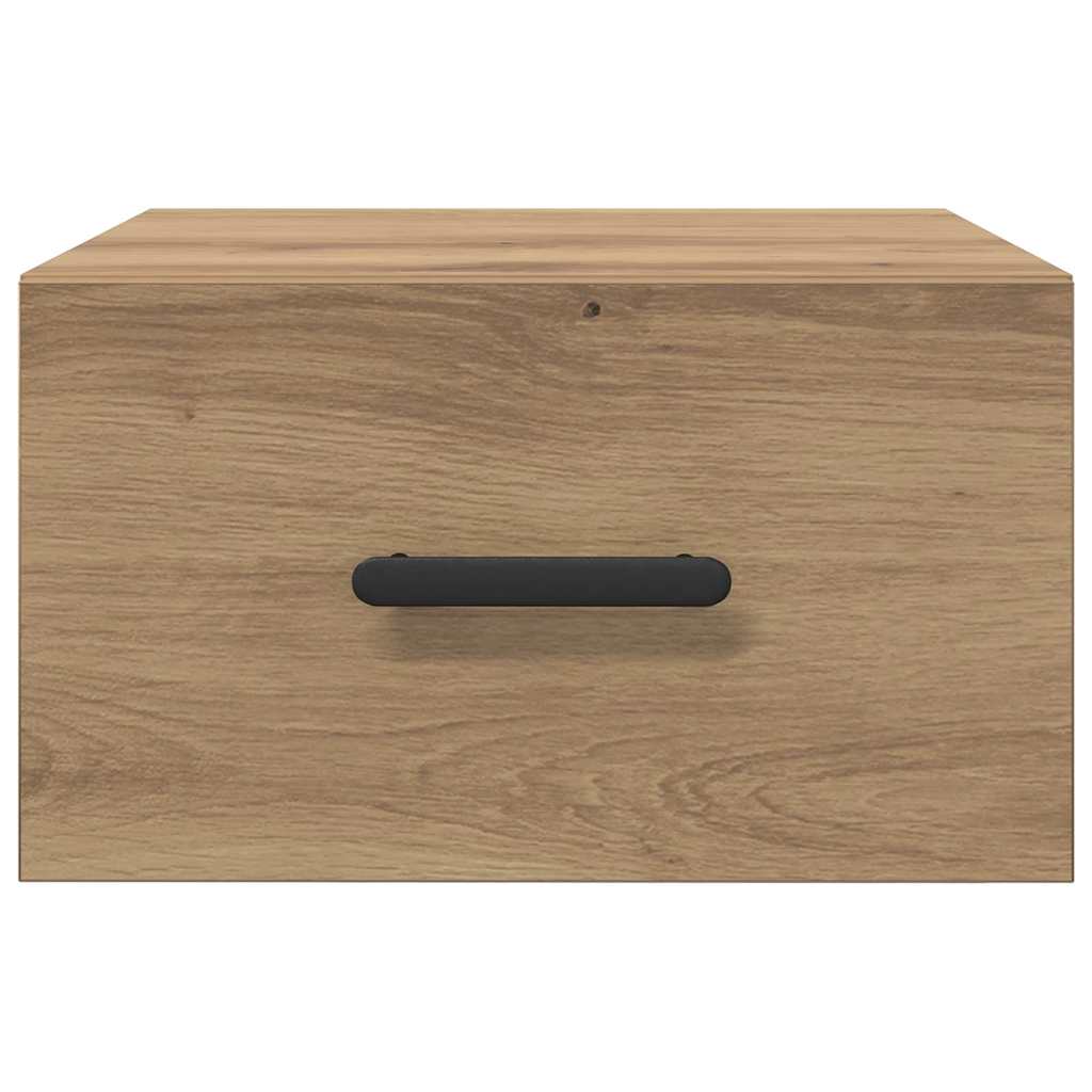 Armadio da Notte 2 pcs Rovere artigianale 35 x 35 x 20 cm | homemem39