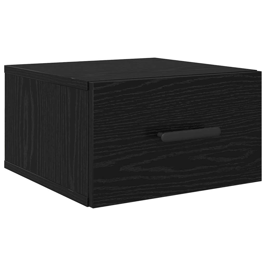 Armadio da Notte 2 pcs Rovere Nero 35 x 35 x 20 cm | homemem39