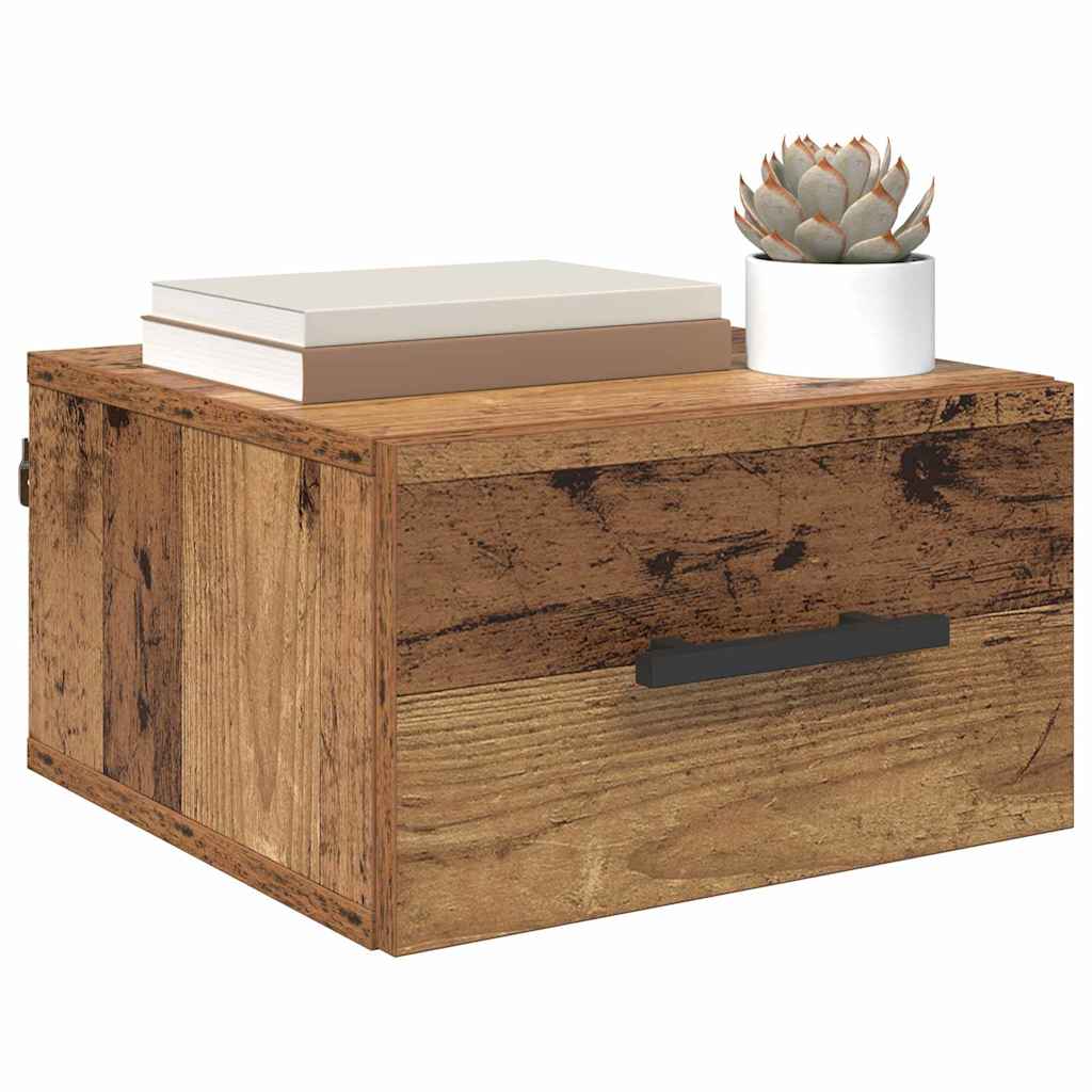Armadio da Notte Legno vecchio 35 x 35 x 20 cm | homemem39