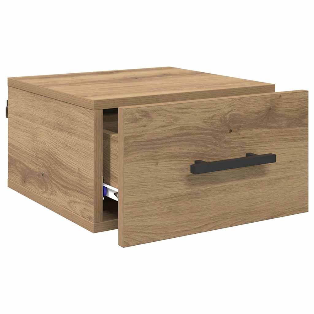 Armadio da Notte rovere artigianale 35 x 35 x 20 cm | homemem39