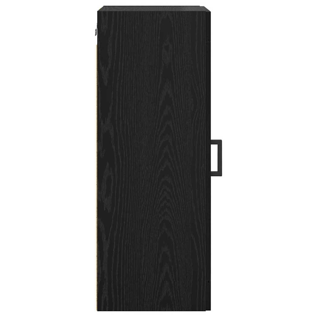 Pensile Rovere Nero 34,5 x 34 x 90 cm Legno multistrato