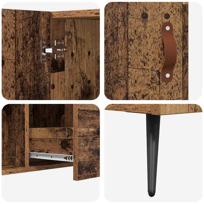 Credenza Legno vecchio 100 x 36 x 60 cm Legno multistrato