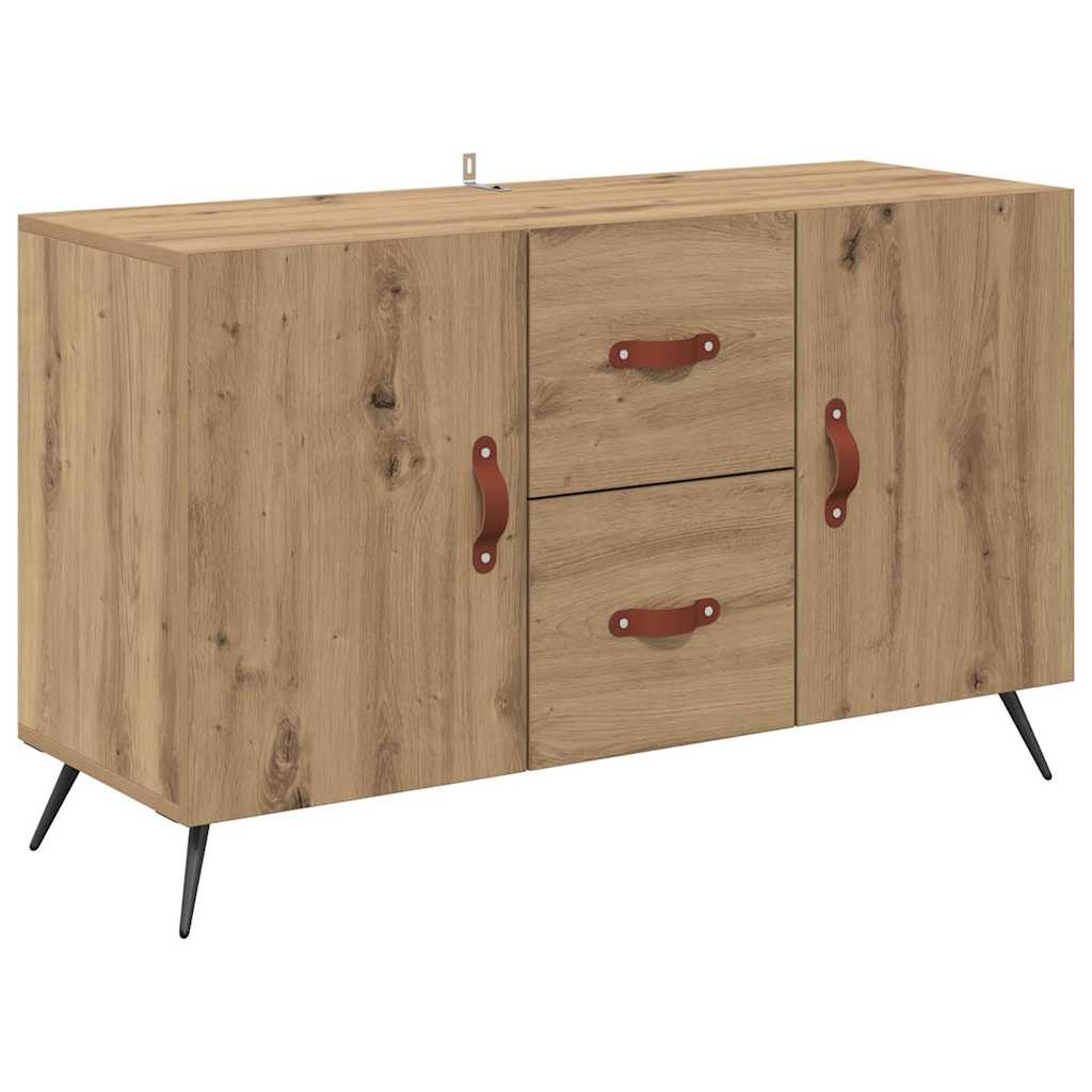 Credenza Rovere artigianale 100 x 36 x 60 cm Legno multistrato
