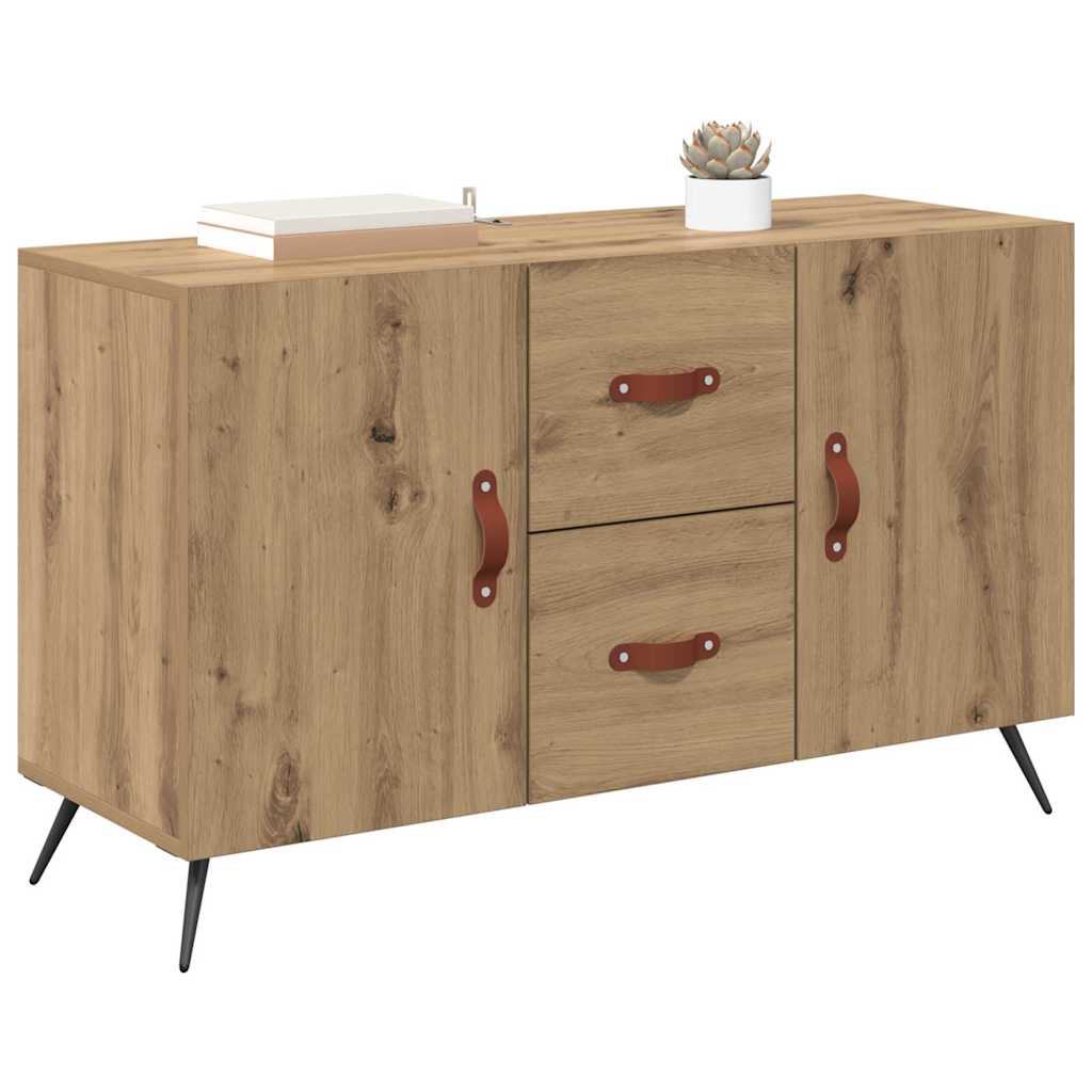 Credenza Rovere artigianale 100 x 36 x 60 cm Legno multistrato
