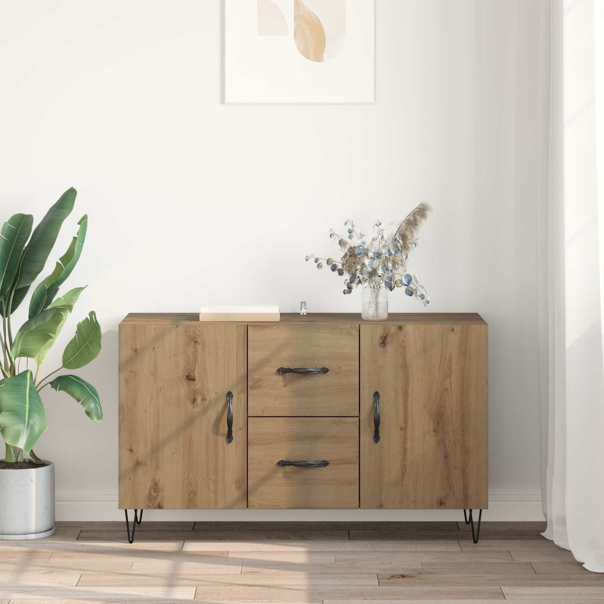 Credenza Rovere artigianale 100 x 36 x 60 cm | homemem39