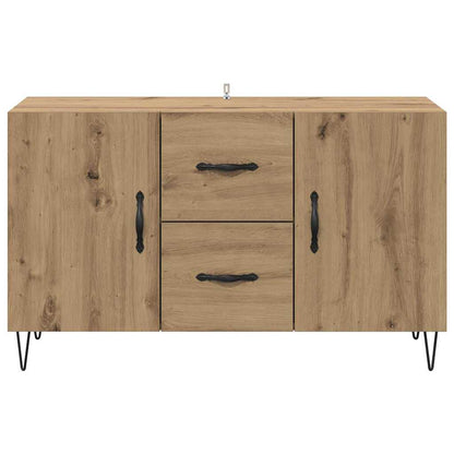 Credenza Rovere artigianale 100 x 36 x 60 cm Legno multistrato