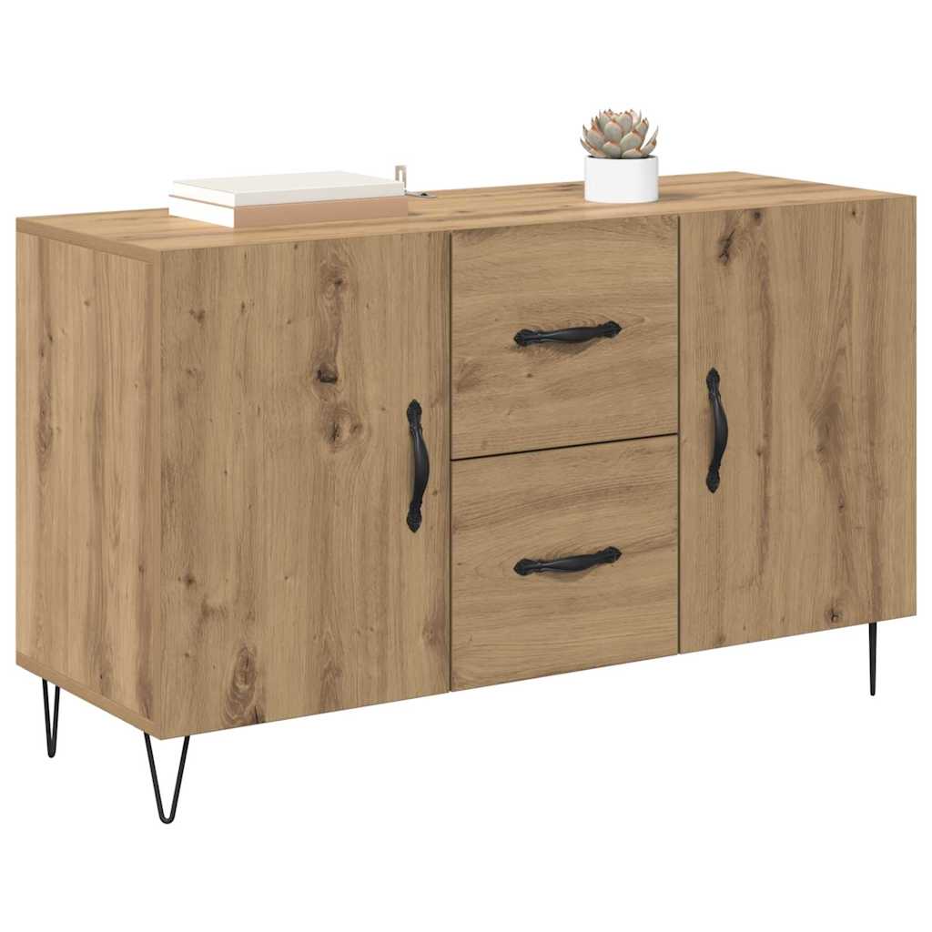 Credenza Rovere artigianale 100 x 36 x 60 cm Legno multistrato