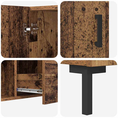 Credenza Legno vecchio 100 x 36 x 60 cm Legno multistrato