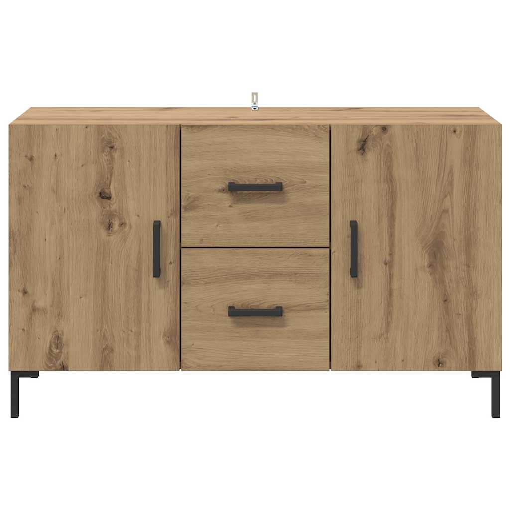 Credenza Rovere artigianale 100 x 36 x 60 cm Legno multistrato