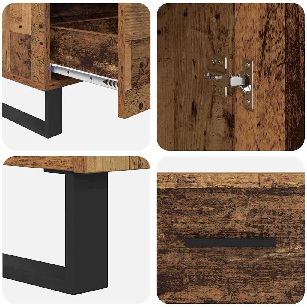 Credenza Legno vecchio 69,5 x 30 x 115 cm Legno multistrato