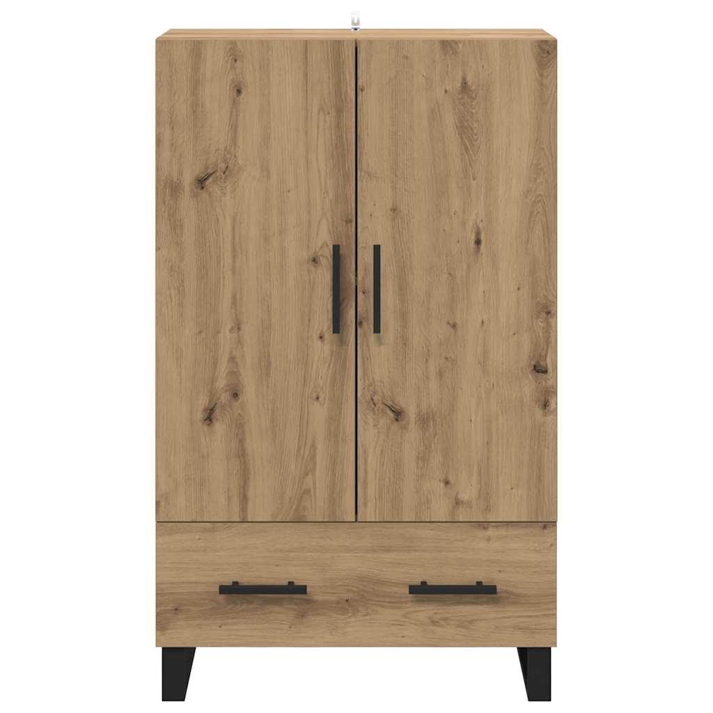 Credenza con cassetto Rovere artigianale 69,5 x 30 x 115 cm