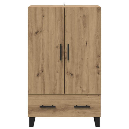 Credenza con cassetto Rovere artigianale 69,5 x 30 x 115 cm