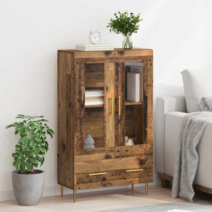 Credenza con cassetto Legno vecchio 69,5 x 31 x 115 cm