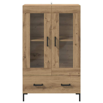 Credenza con cassetto Rovere artigianale 69,5 x 31 x 115 cm
