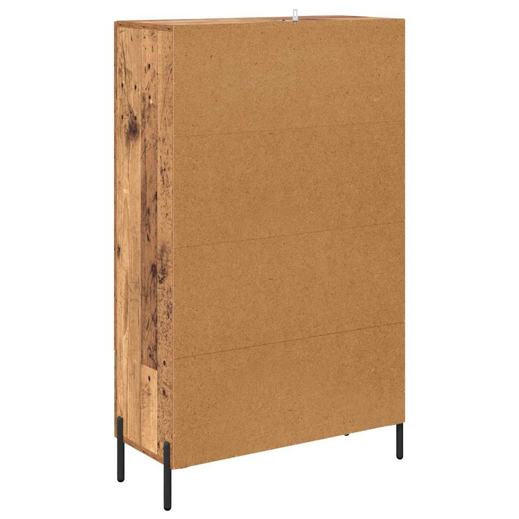 Credenza con cassetto Corona Legno vecchio 69,5 x 31 x 115 cm