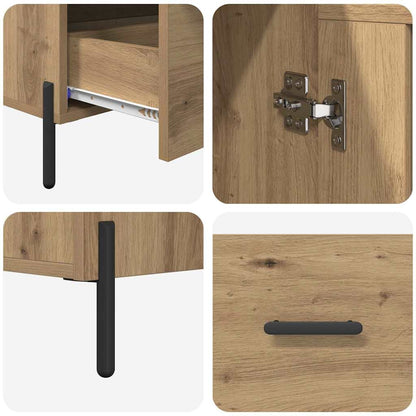 Credenza Corona Rovere artigianale 69,5 x 31 x 115 cm