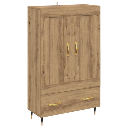 Credenza con cassetto Rovere artigianale 69,5 x 31 x 115 cm | homemem39