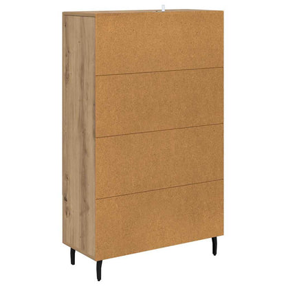 Credenza con cassetto Rovere artigianale 69,5 x 31 x 115 cm