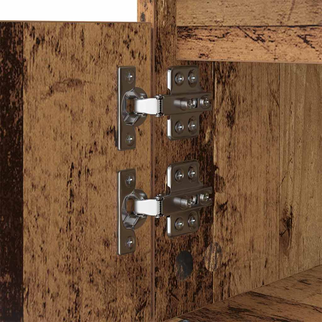 Tavolino da salotto con cassetto Legno vecchio 90 x 60 x 35 cm