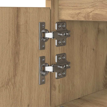 Tavolino da salotto rovere artigianale 90 x 60 x 35 cm