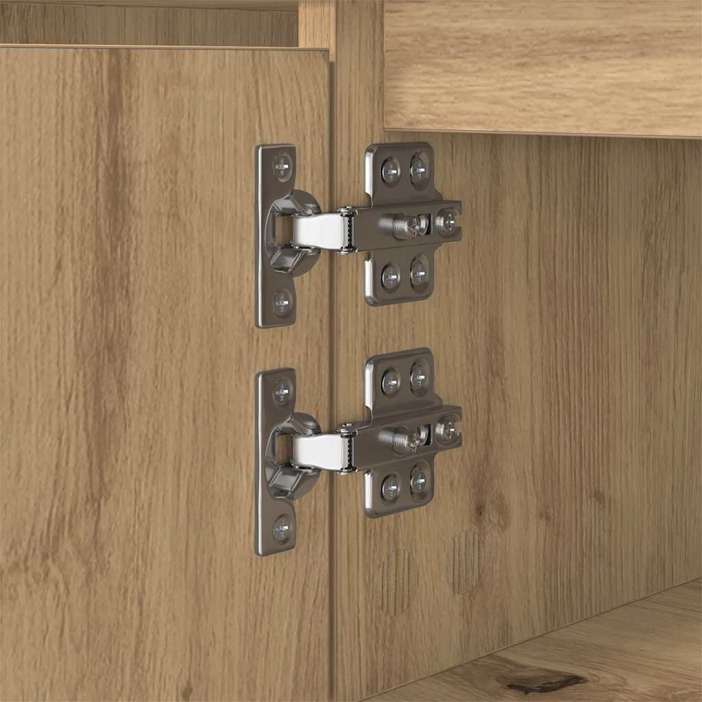 Tavolino da salotto Rovere artigianale 104 x 60 x 35 cm