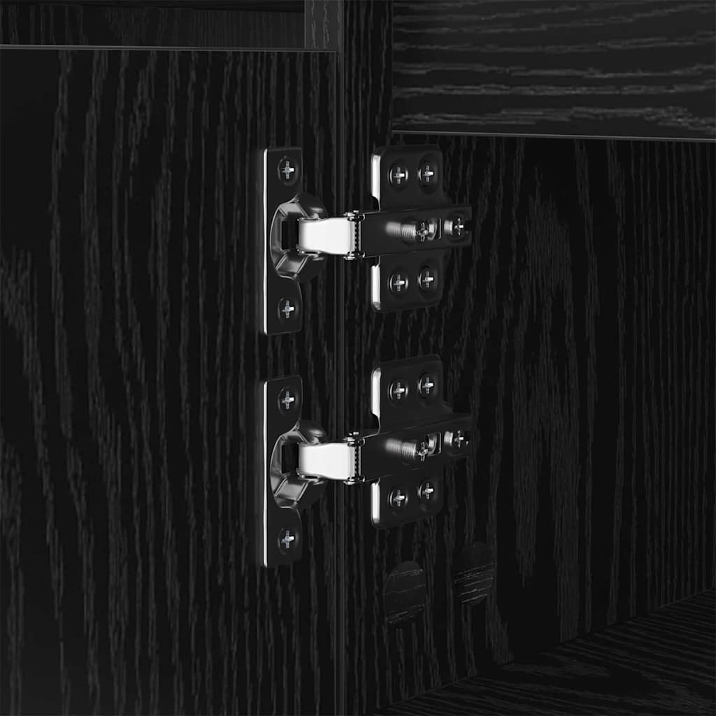 Tavolino da salotto Rovere Nero 104 x 60 x 35 cm