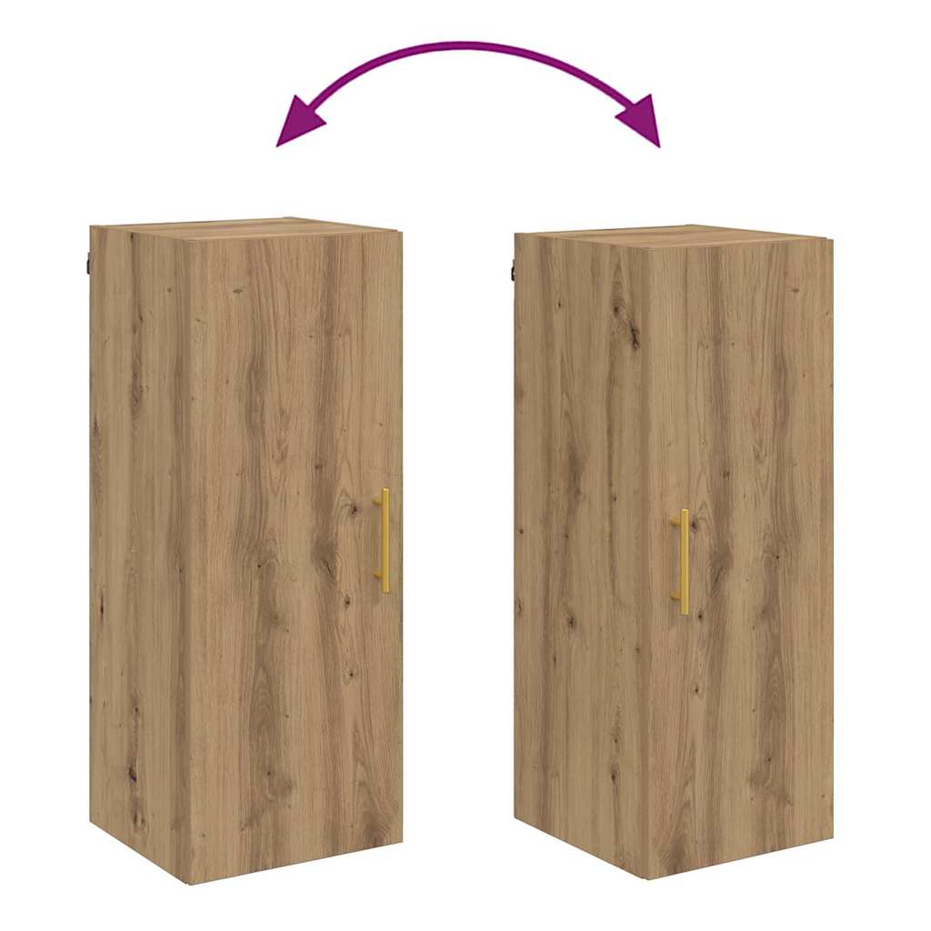 Pensile Rovere artigianale 34,5 x 34 x 90 cm