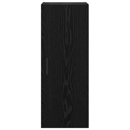 Pensile Rovere Nero 34,5 x 34 x 90 cm Legno multistrato