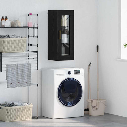 Pensile Rovere Nero 34,5 x 34 x 90 cm