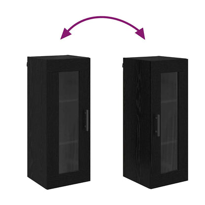 Pensile Rovere Nero 34,5 x 34 x 90 cm