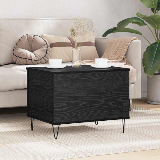 Tavolino da salotto Rovere Nero 60 x 44,5 x 45 cm | homemem39