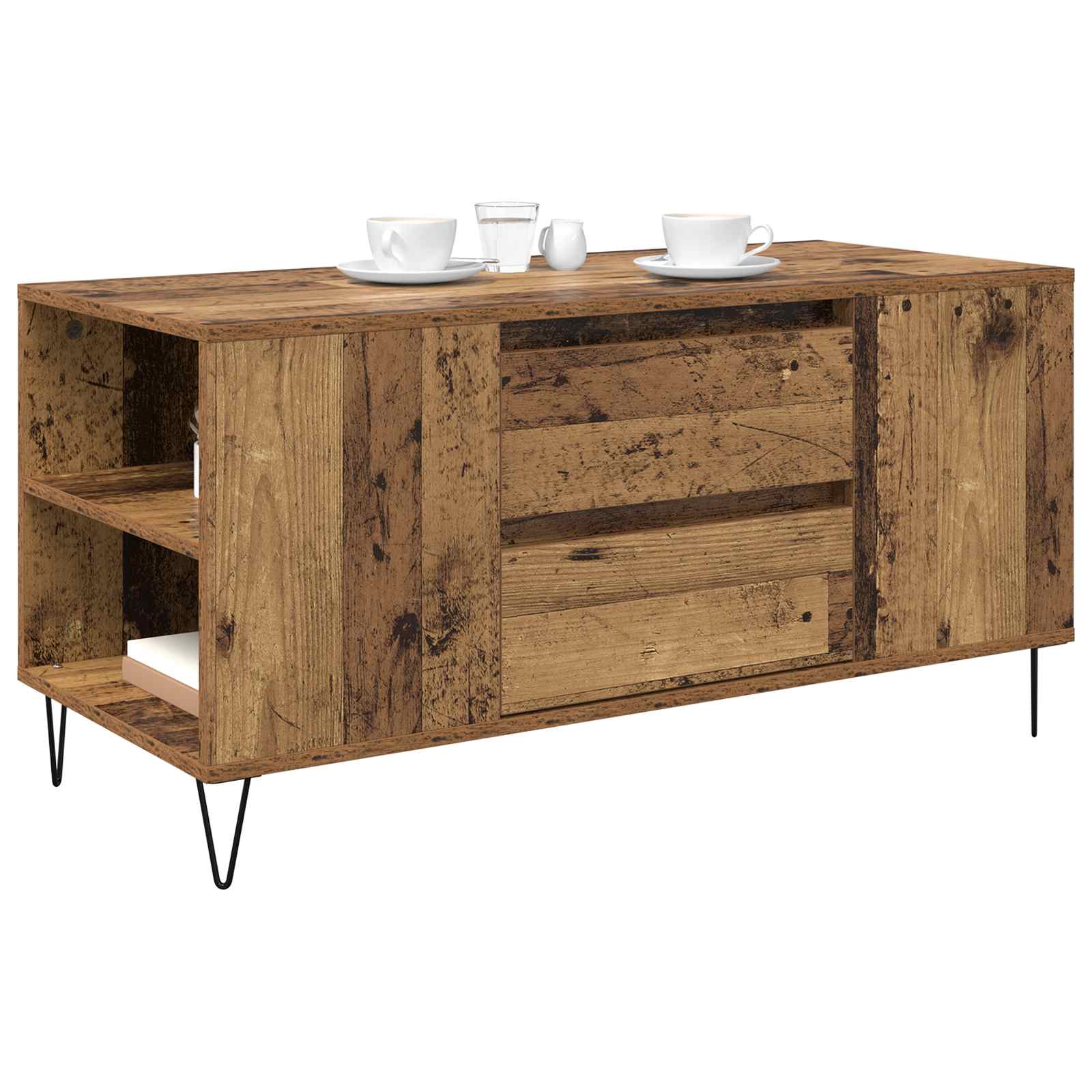Tavolino da salotto Legno vecchio 102 x 44,5 x 50 cm | homemem39