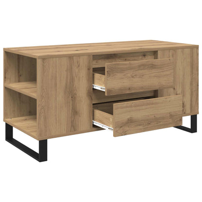 Tavolino da salotto Rovere artigianale 102 x 44,5 x 50 cm | homemem39