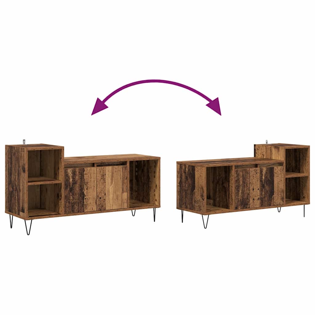 Mobile TV Legno vecchio 100 x 35 x 55 cm Legno multistrato | homemem39