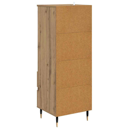 Credenza Rovere artigianale 40 x 36 x 110 cm Legno multistrato