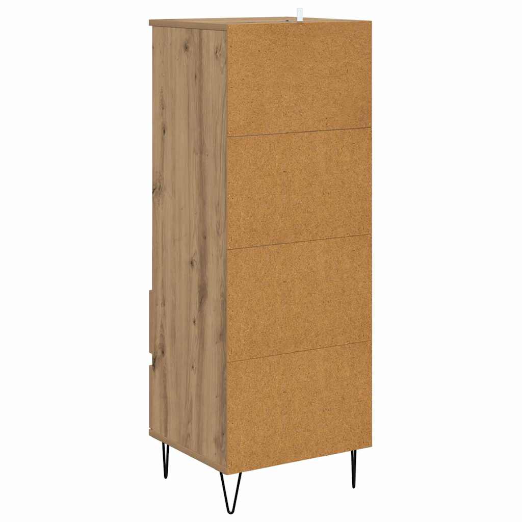 Credenza Rovere artigianale 40 x 36 x 110 cm Legno multistrato