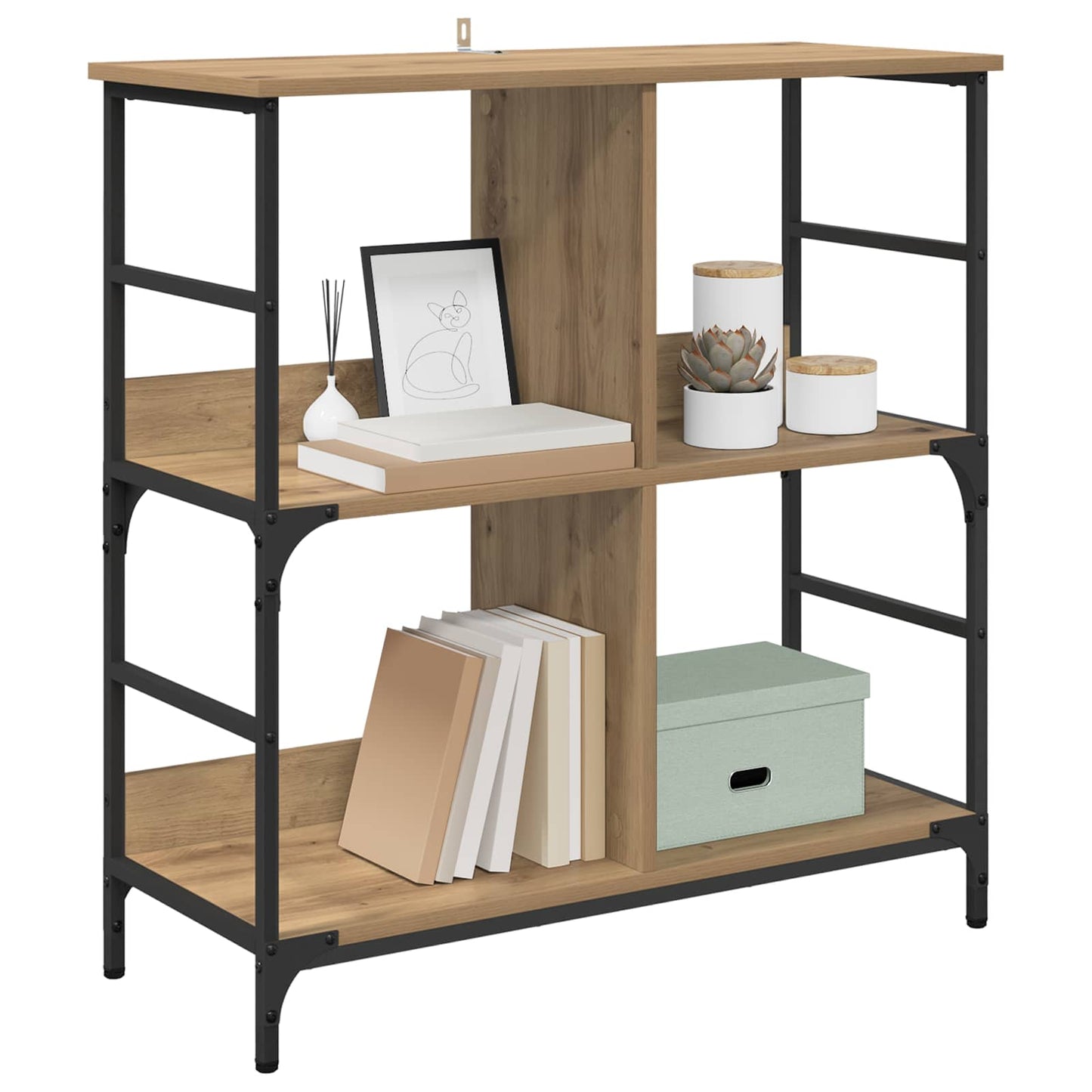 Libreria 4 livelli 78.5 x 33 x 82 cm Legno multistrato | homemem39