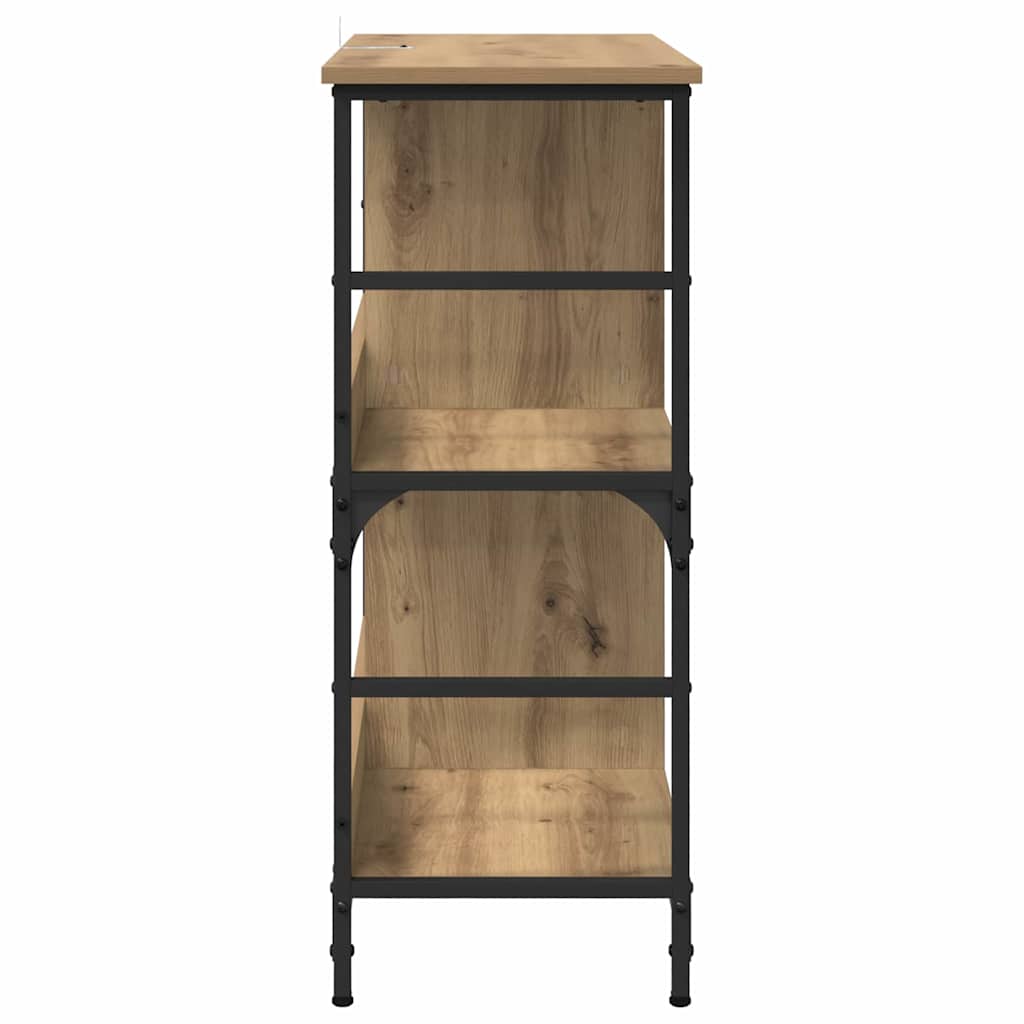 Libreria rovere artigianale 78.5 x 33 x 82 cm Legno multistrato