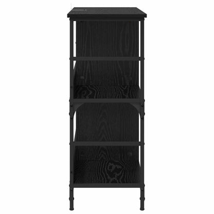 Libreria Rovere nero 78.5 x 33 x 82 cm Legno multistrato | homemem39