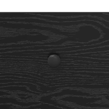 Tavolino da salotto con cassetto Rovere Nero 100 x 51 x 45 cm | homemem39