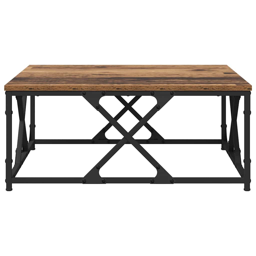 Tavolino da salotto Legno vecchio 70 x 70 x 30 cm