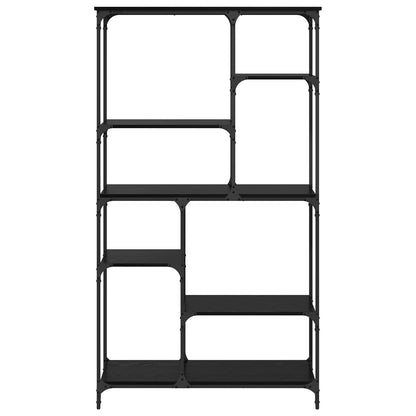 Libreria Rovere Nero 99 x 35,5 x 176 cm Legno multistrato | homemem39