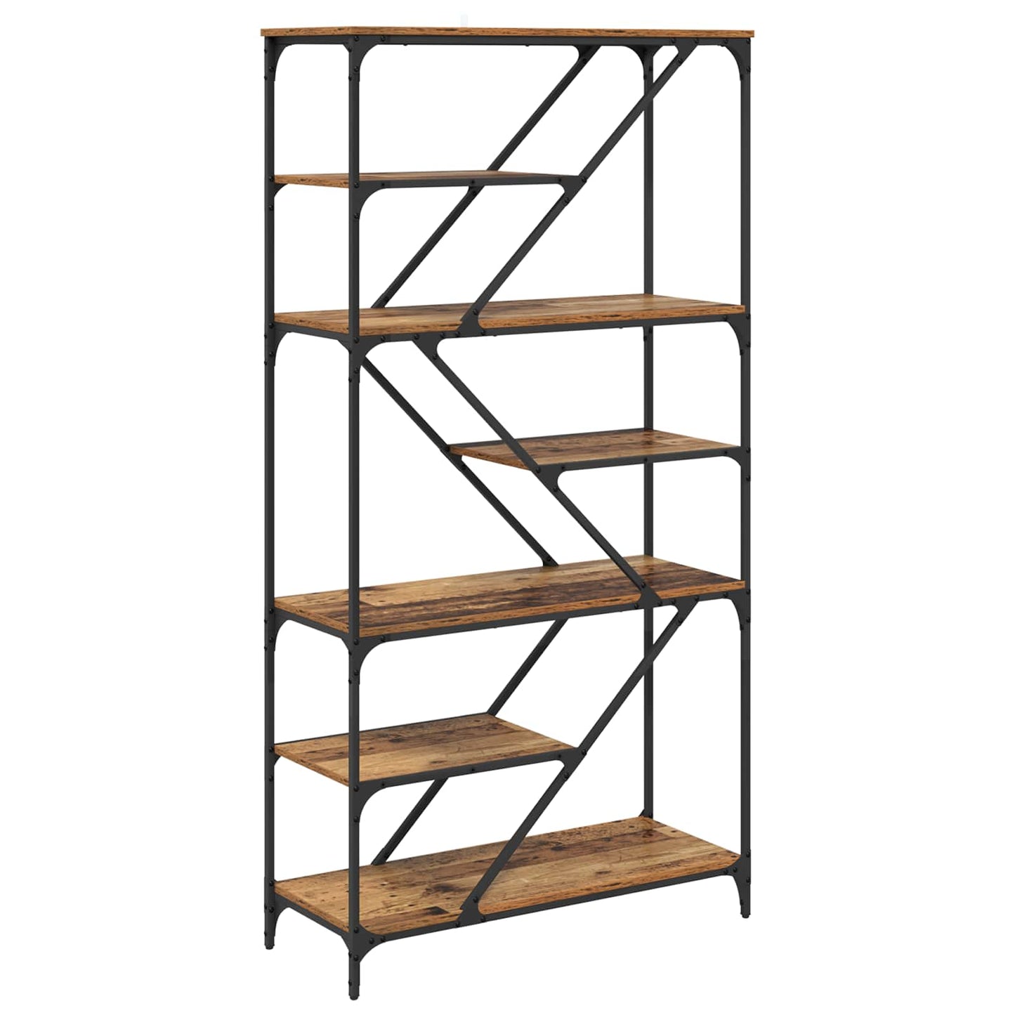 Libreria Legno vecchio 91 x 36 x 176 cm Legno multistrato | homemem39