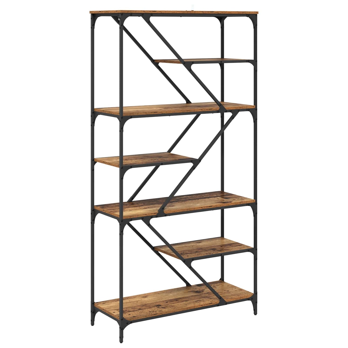 Libreria Legno vecchio 91 x 36 x 176 cm Legno multistrato | homemem39