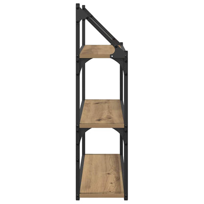 Scaffale da parete Rovere artigianale 60 x 21 x 78,5 cm