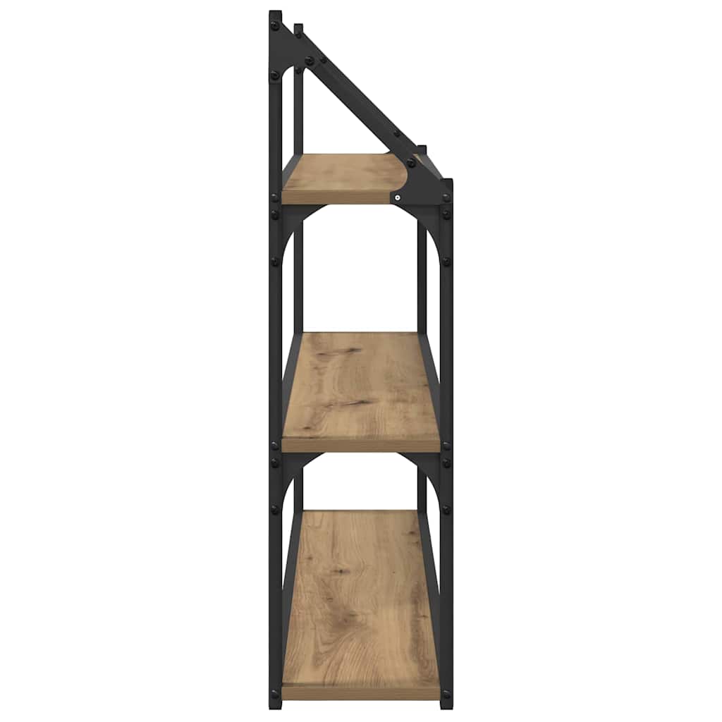 Scaffale da parete Rovere artigianale 80 x 21 x 78,5 cm