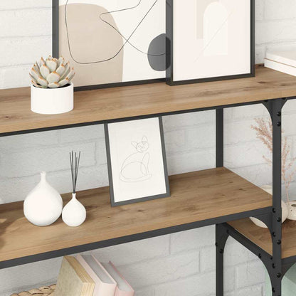 Tavolo consolle Rovere artigianale 150 x 29 x 76,5 cm